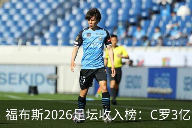 福布斯2026足坛收入榜：C罗3亿美元断层第一，梅西1.45亿美元第二